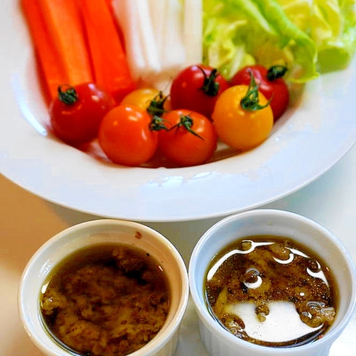 野菜のオイルフォンデュ!バーニャカウダ
